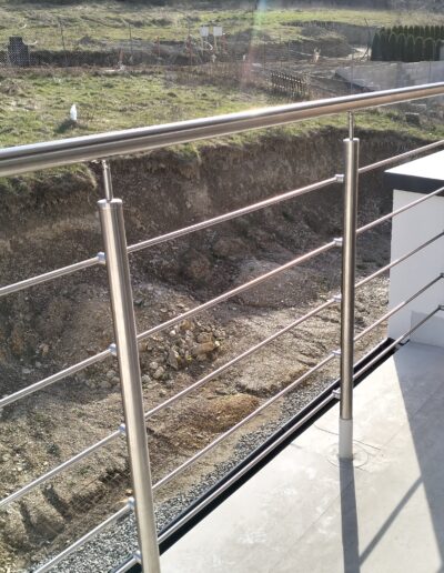 ZN_72 Nerezové zábradlie na balkón Košice